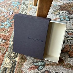 Vintage Brown Louis Vuitton Accessories Box